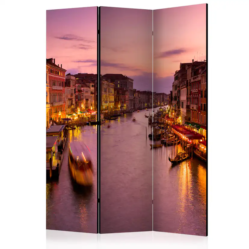 Rumsavdelare Skärmvägg Arkiio City Of Lovers Venice By Night 135x172 cm