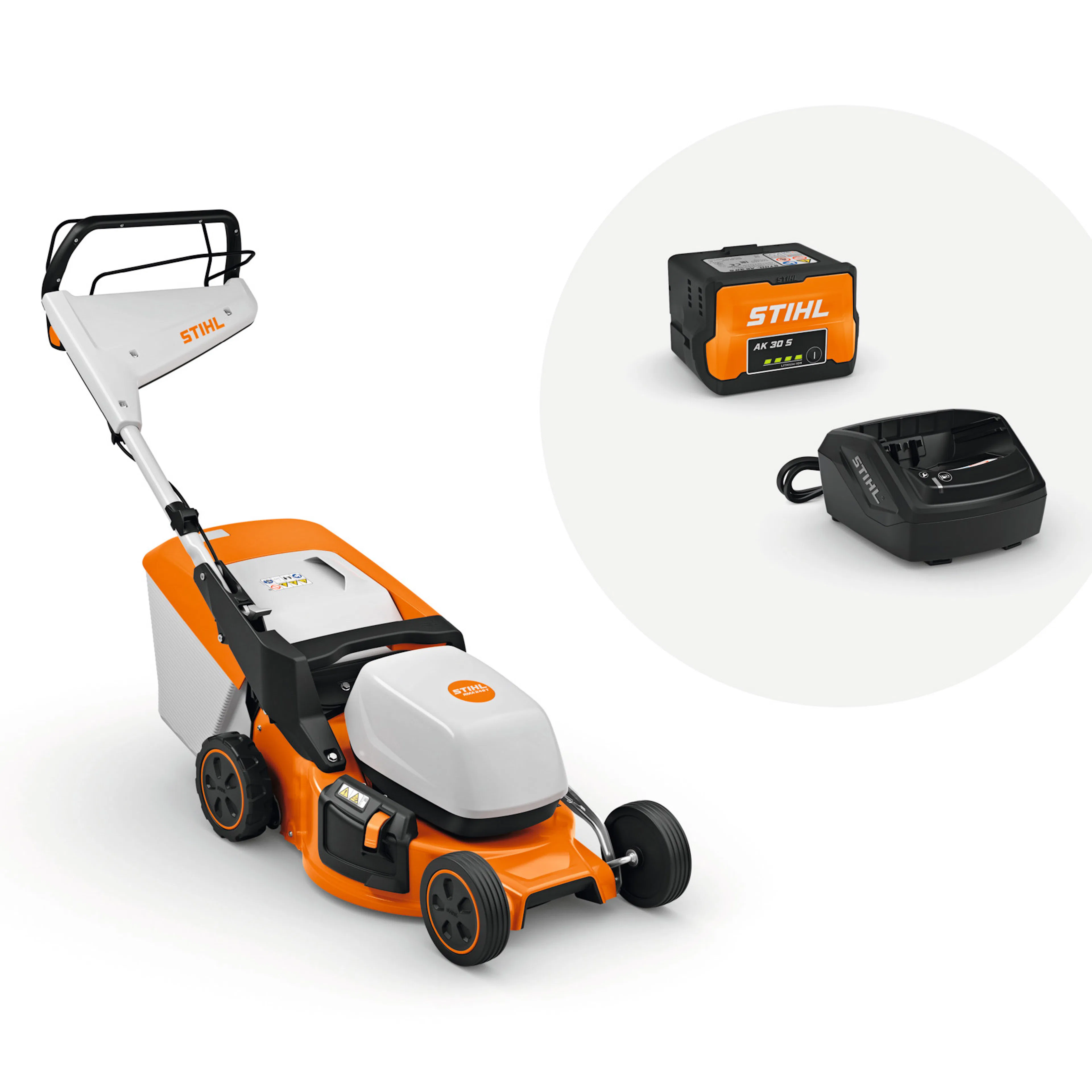 Gräsklippare STIHL RMA 248.3 T Med Batteri & Laddare