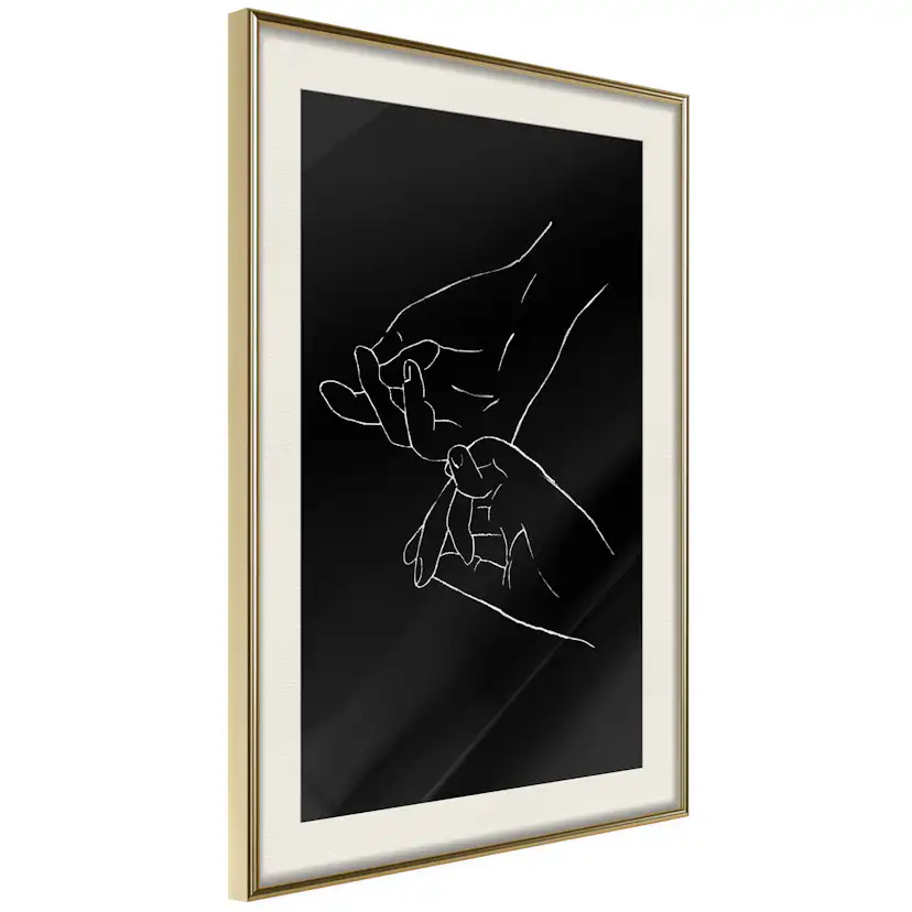 Poster Artgeist Affisch Gesture