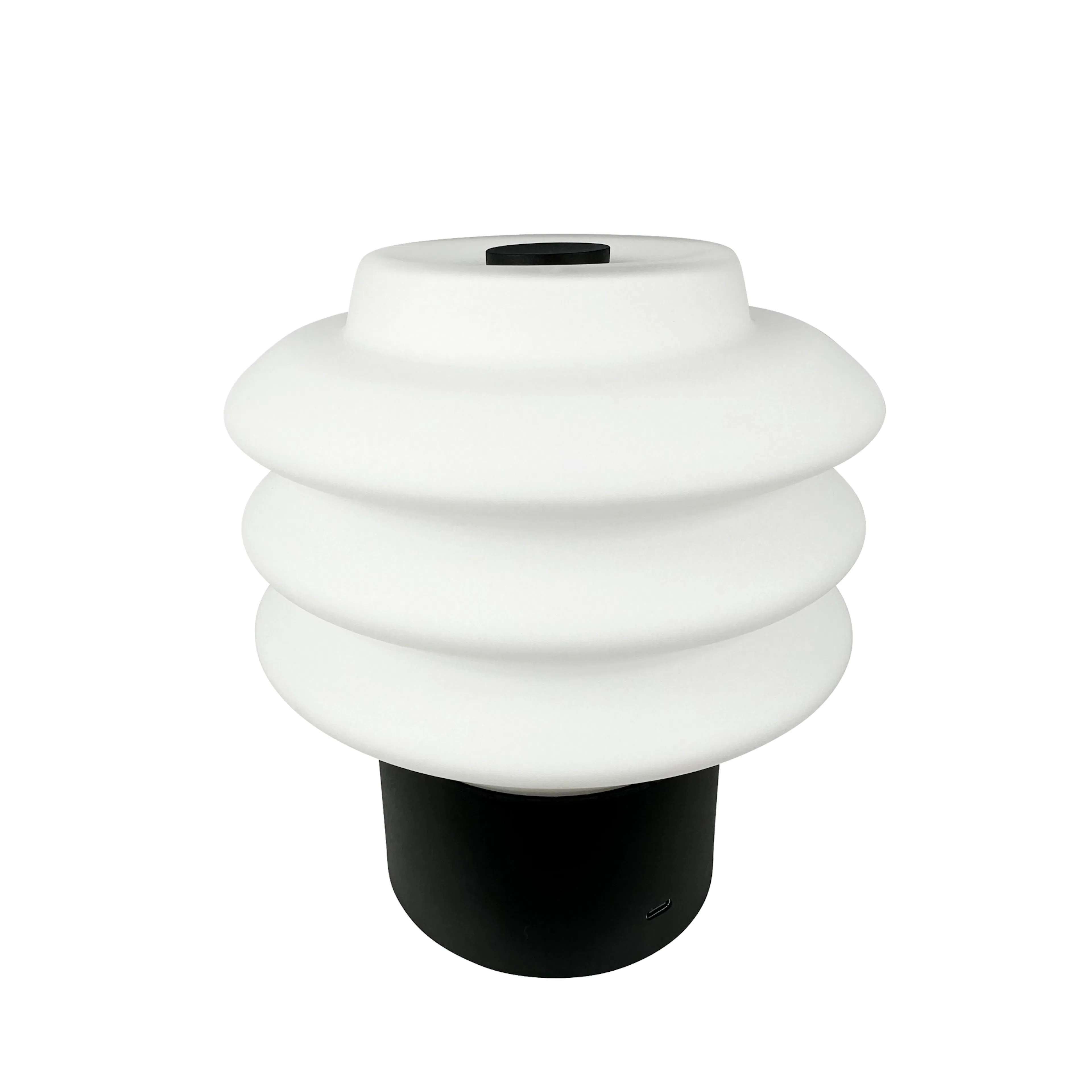 Portabel Bordslampa Dyberg Larsen Diva LED Svart/Mässing