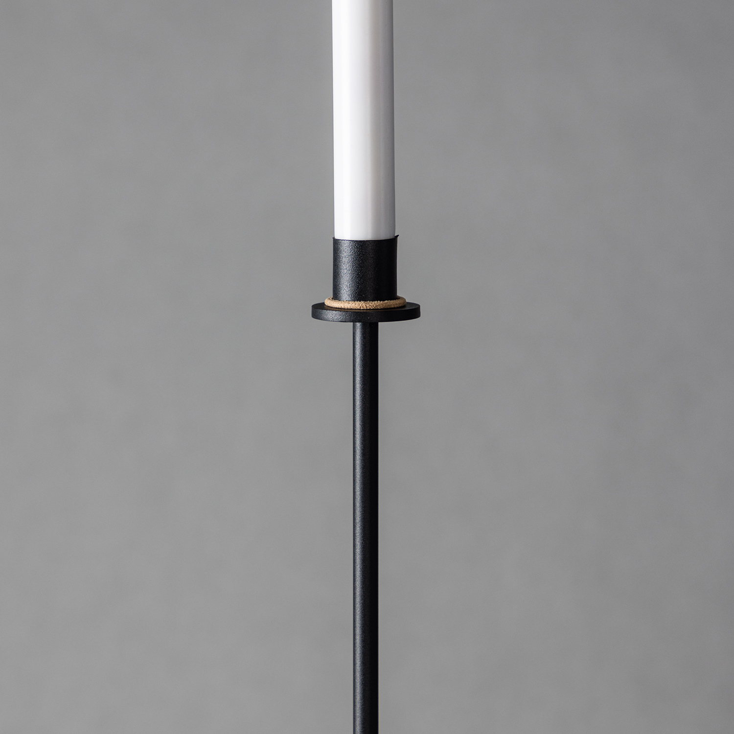 Högehall H90cm Candlestick  - Black  / 90 cm