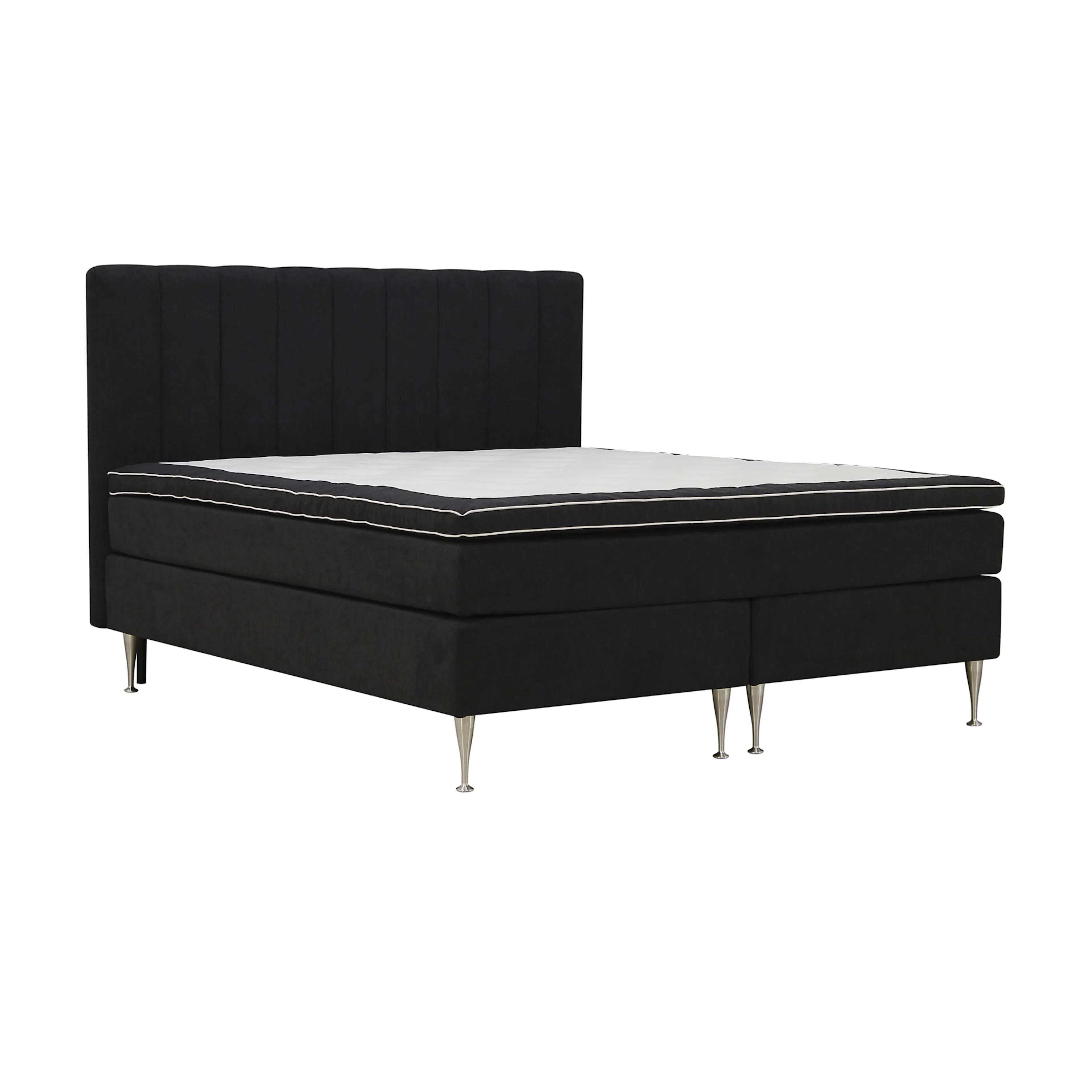 Hilton High Komplett Sängpaket 180x200 cm Mörkgrå