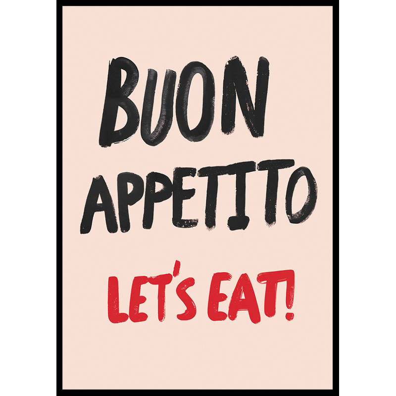 Poster Gallerix Buon Appetito