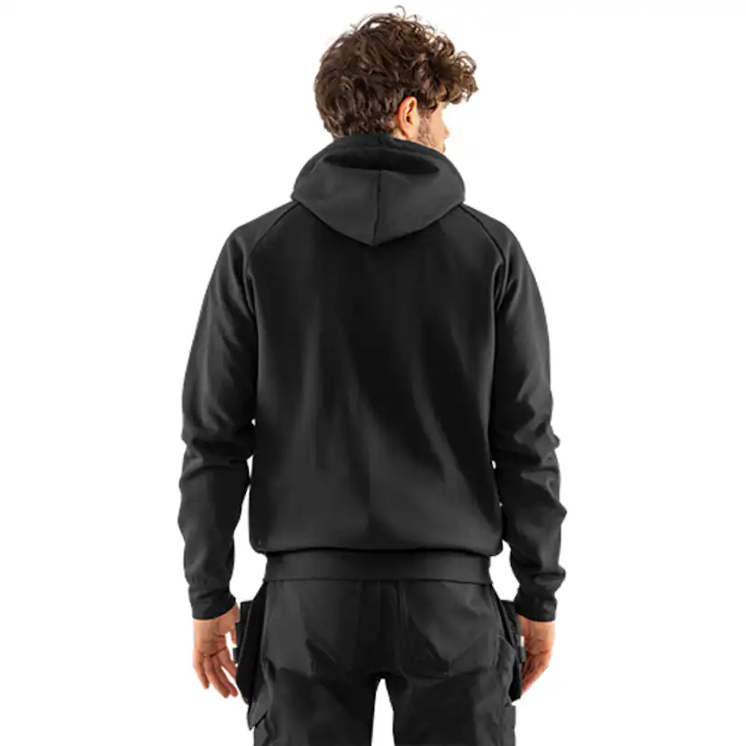 Sweatshirt-jacka Fristads med huva 7550 GSM