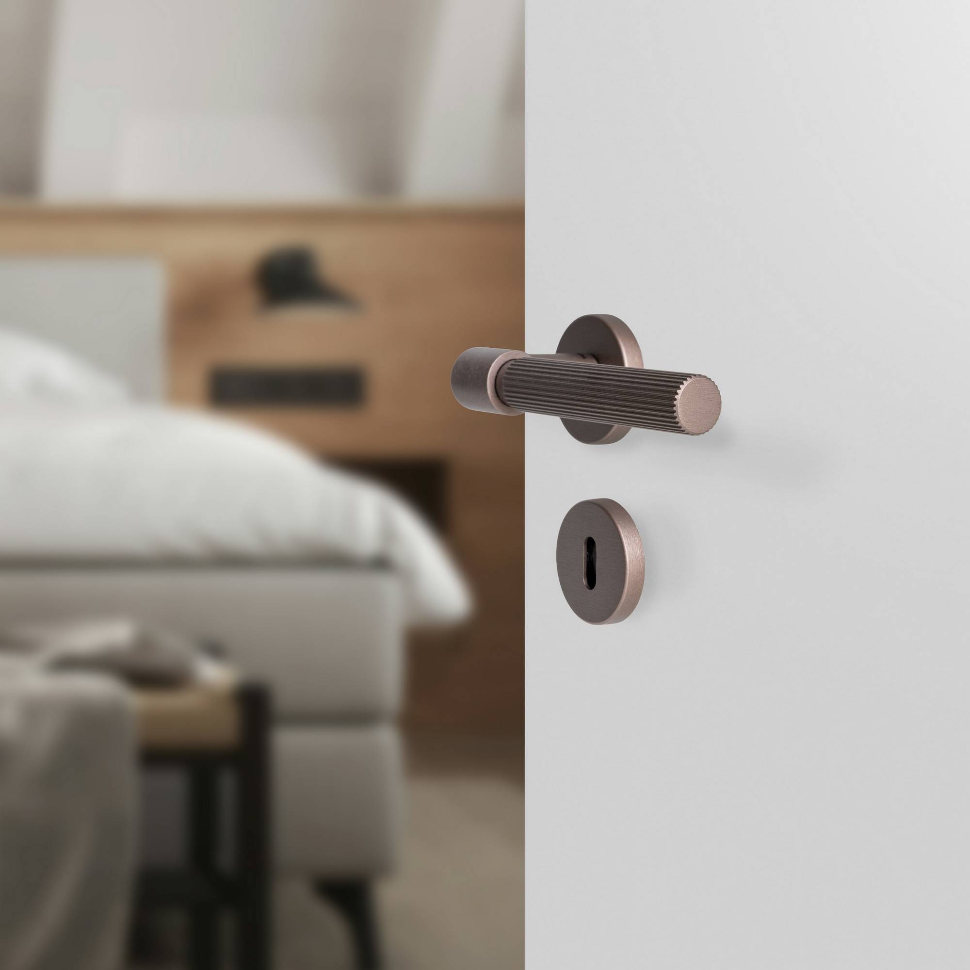 Dörrhandtag Beslag Design Helix 200 Stripe
