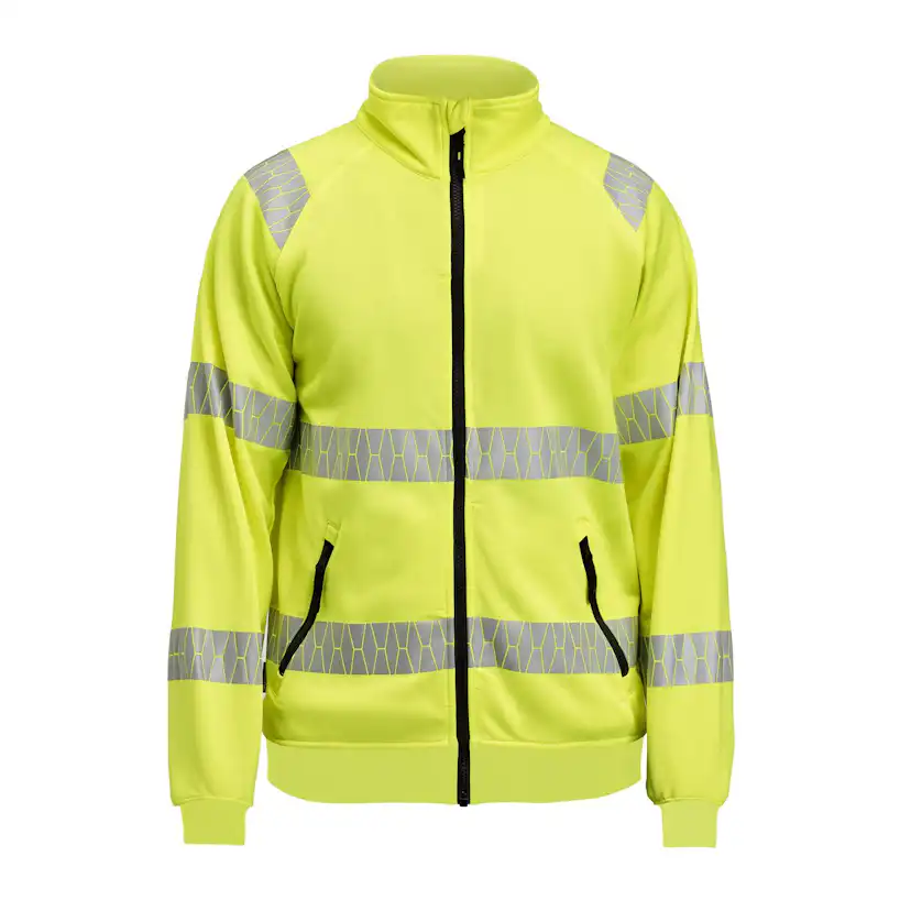 Sweatshirt Hel-Zip Varsel HV Gul XXL XXL