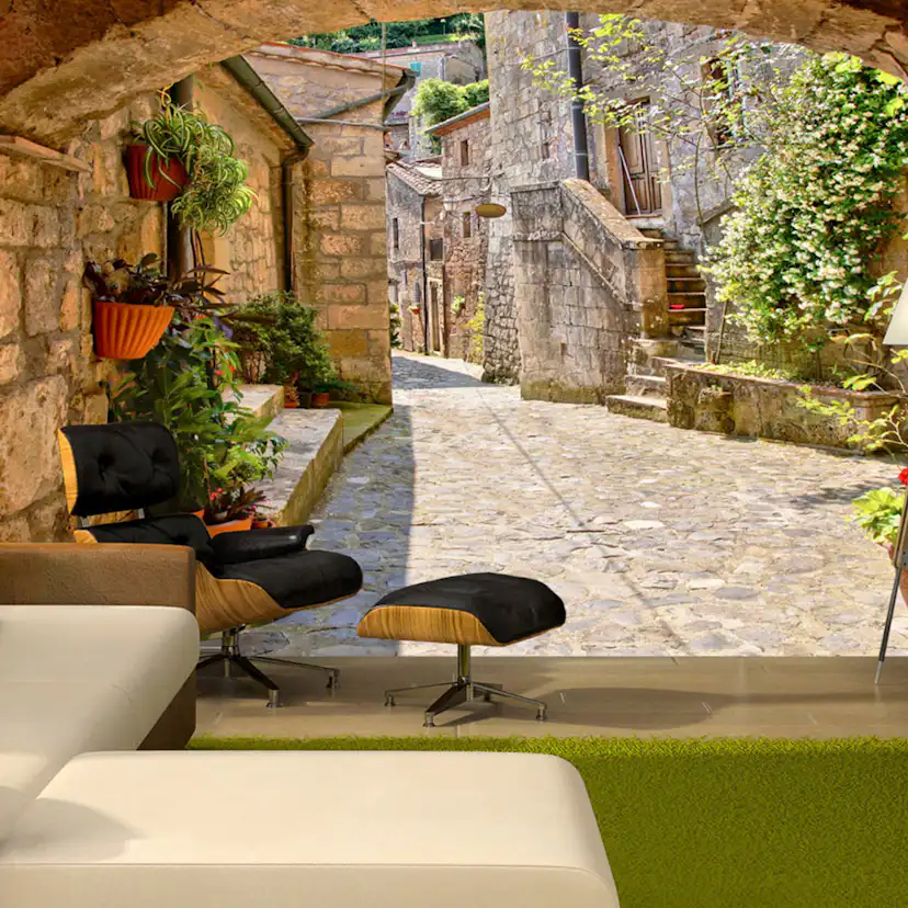 Fototapet Arkiio Provincial Alley In Tuscany