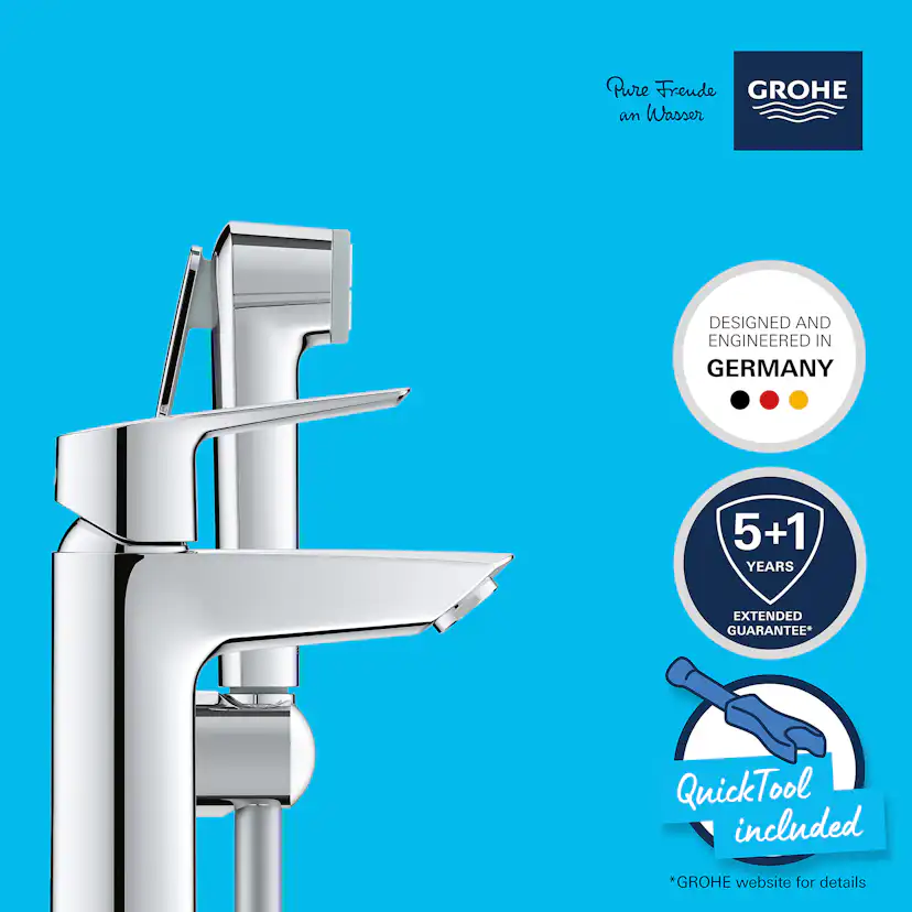 Tvättställsblandare Grohe Start med Handdusch
