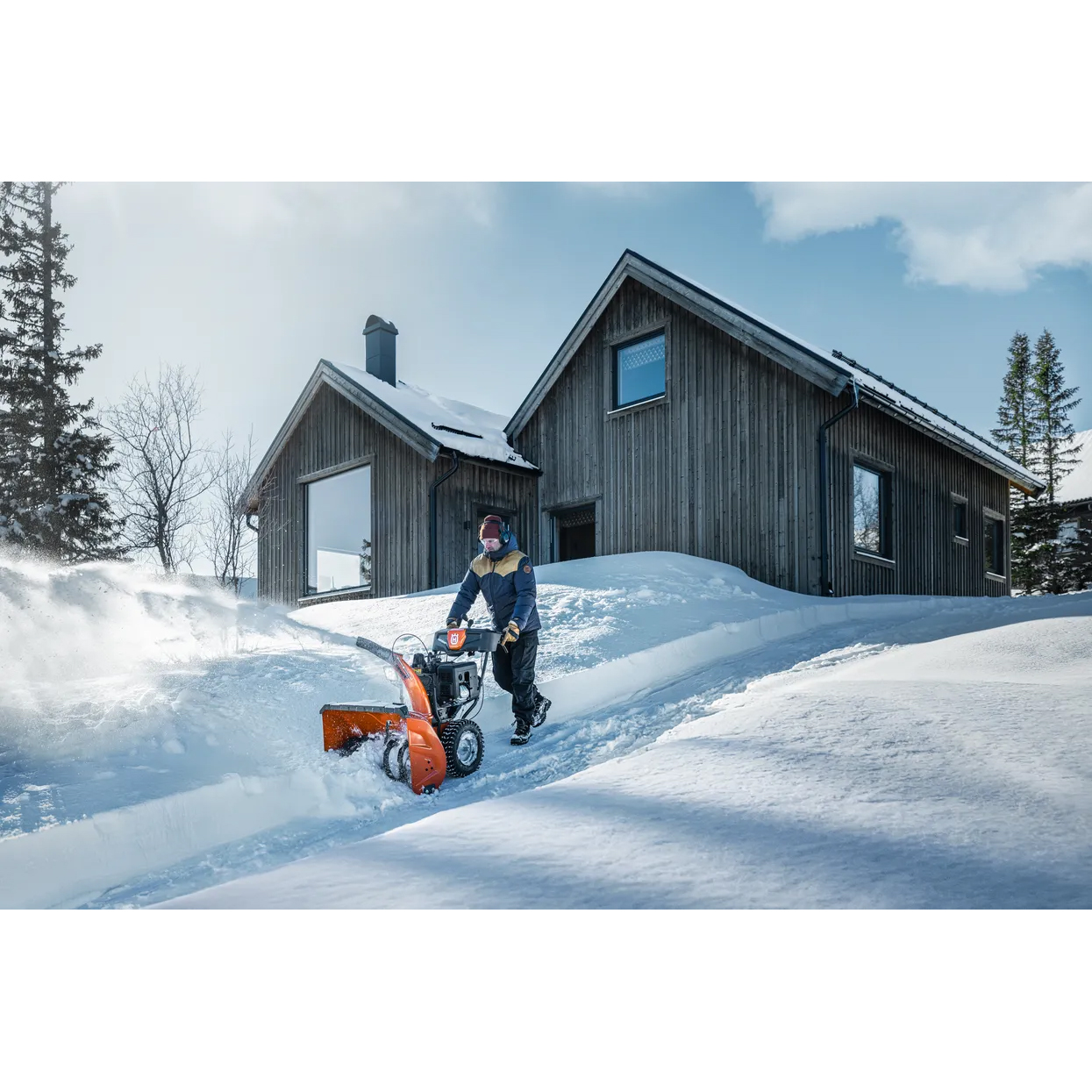 Snöslunga Husqvarna ST 376