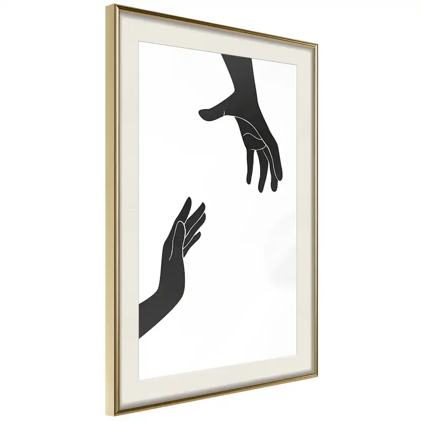 Poster Artgeist Affisch Helping Hand