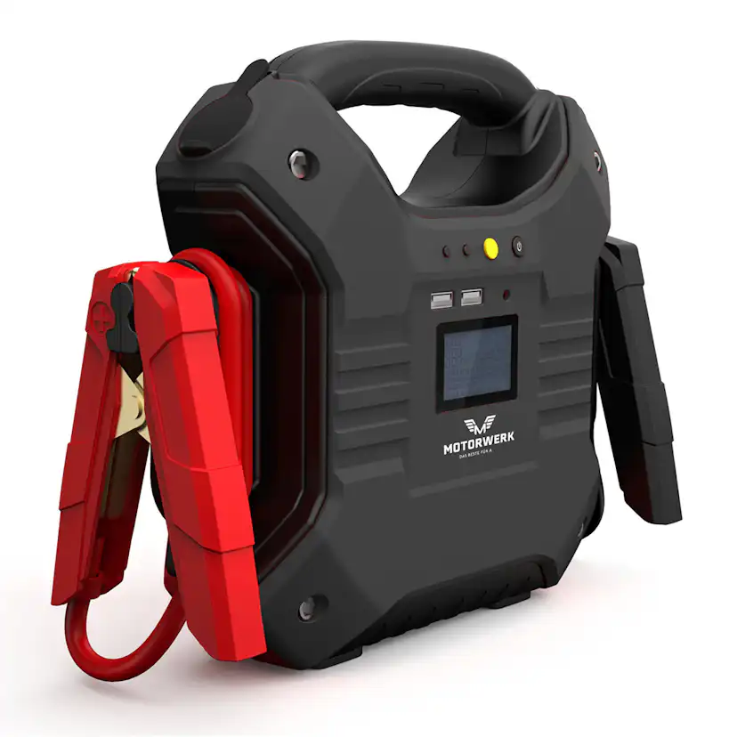 Starthjälp Motorwerk 12/24V 35000mAh
