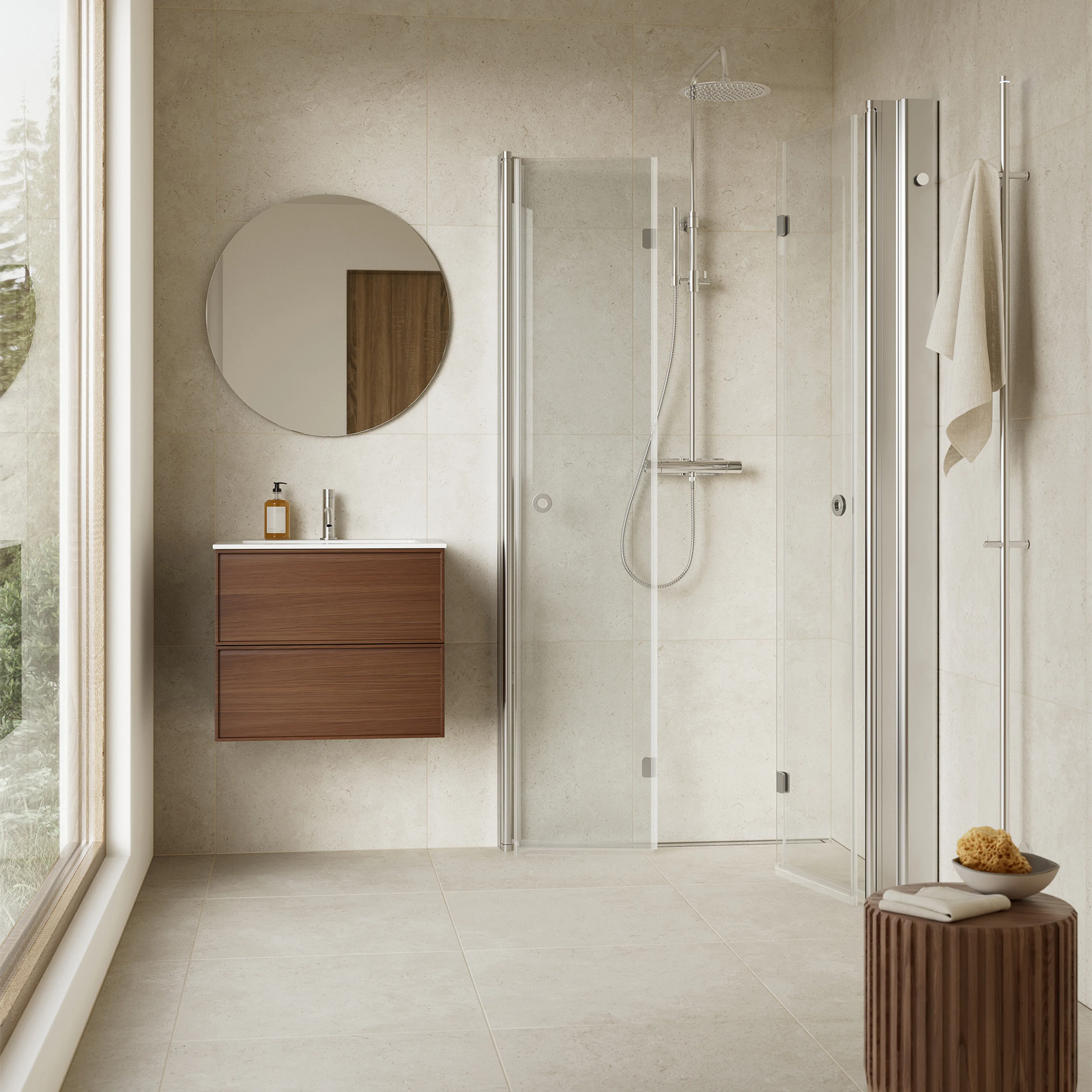 Klinker INR Stenvide Linen 60x60 cm Storlek: 60x60 cm