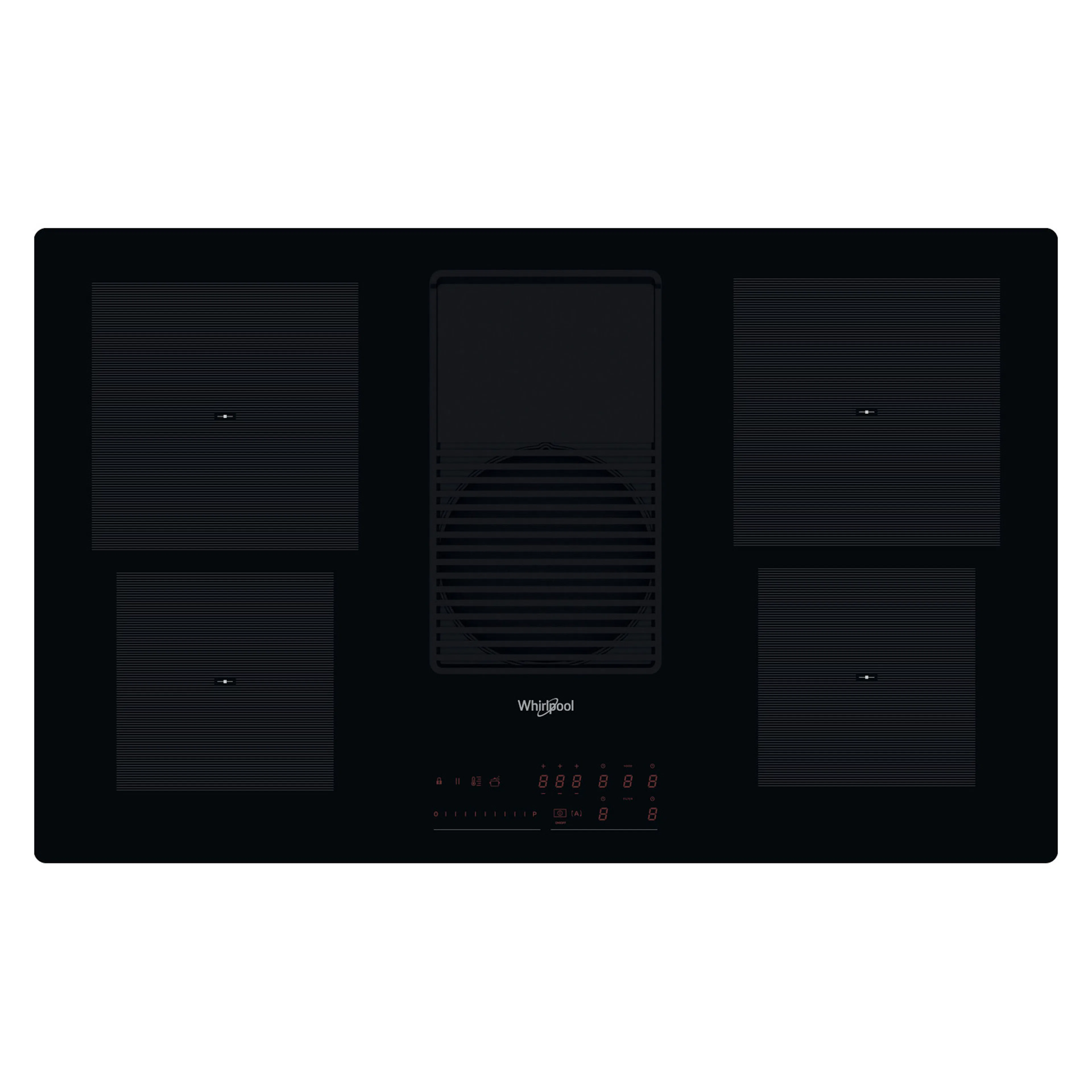 Spishäll Whirlpool med Inbyggd Fläkt WVH 92 K/1