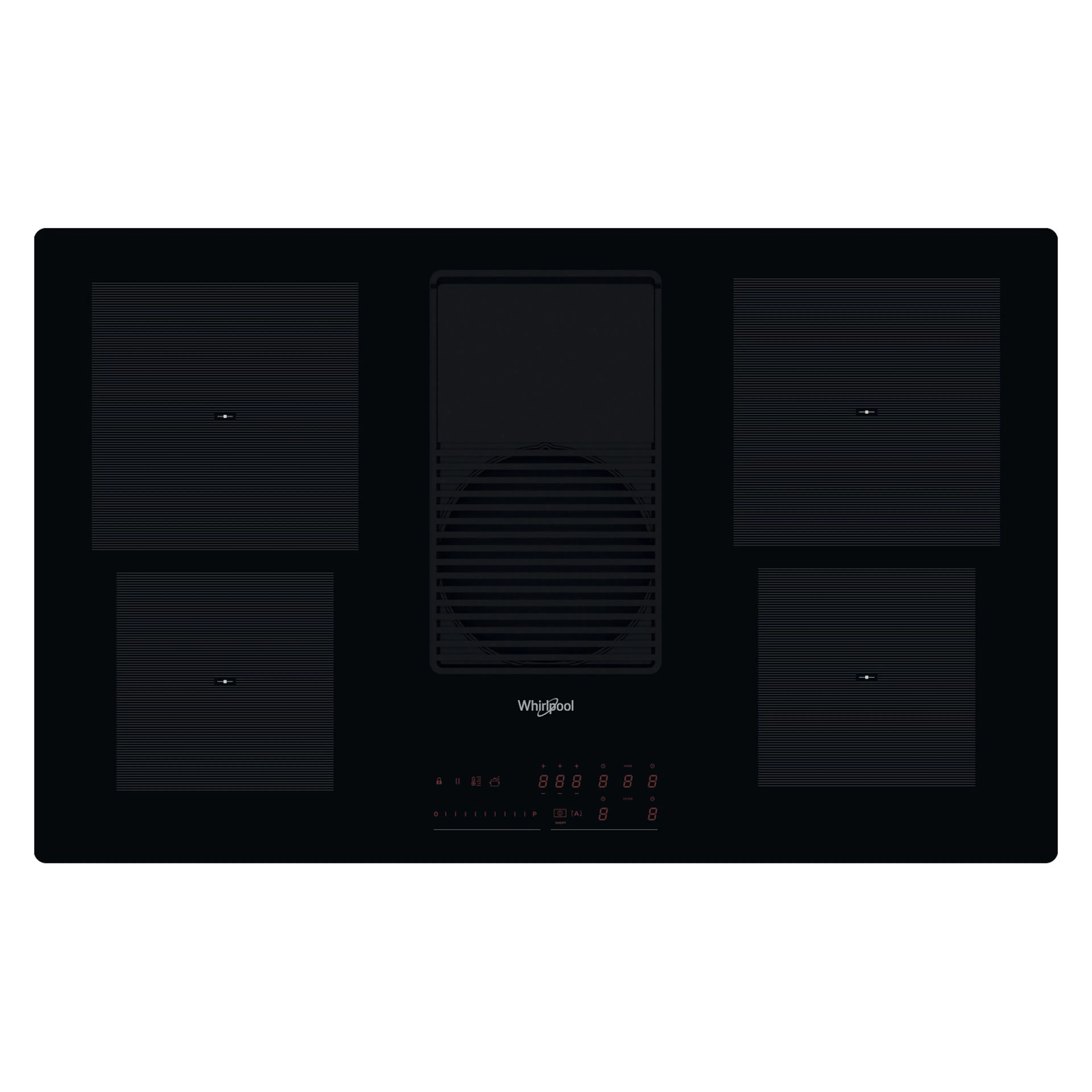 Spishäll Whirlpool med Inbyggd Fläkt WVH 92 K/1