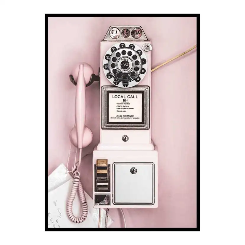 Poster Gallerix Vintage Pay Phone