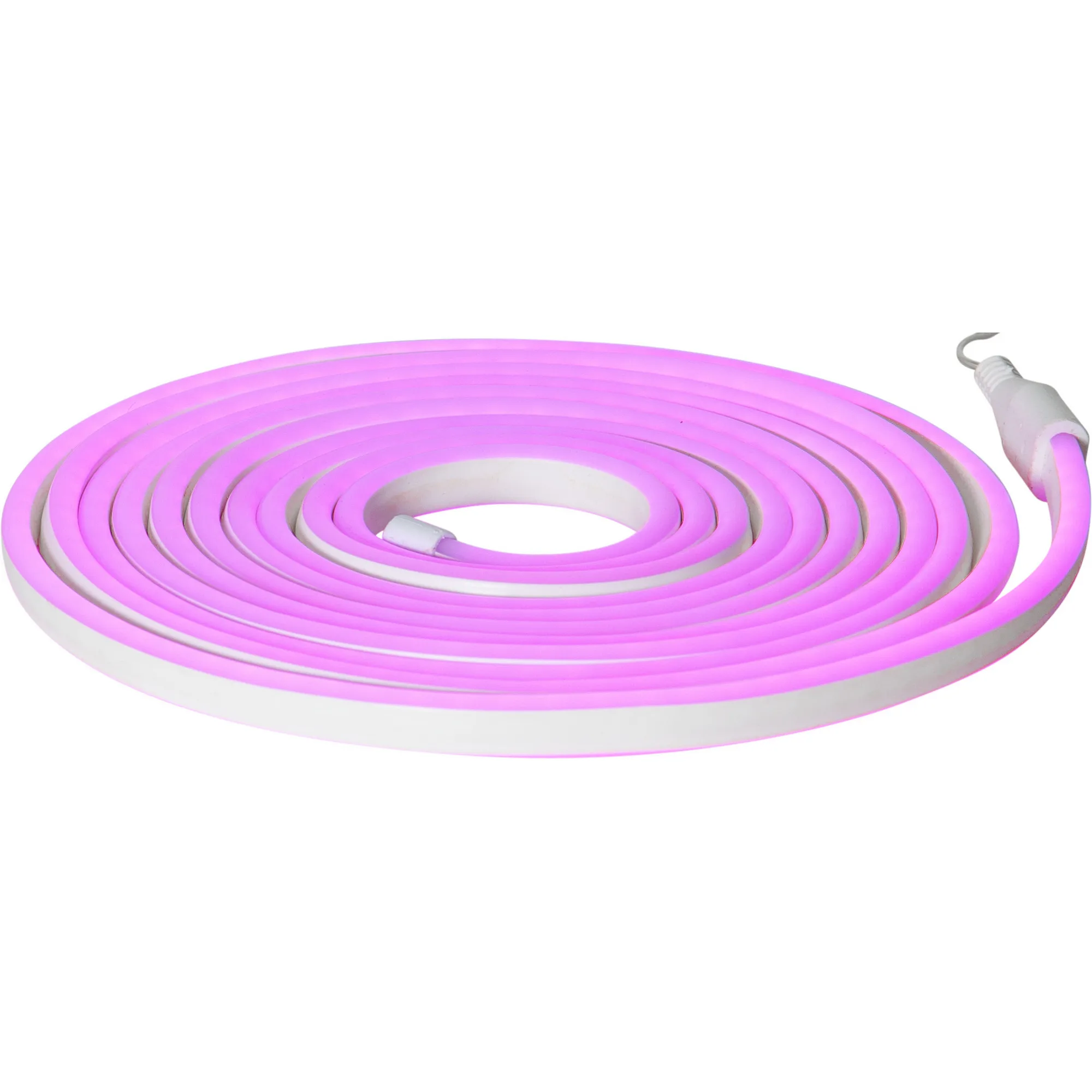 LjusslangFlatNeon Rosa