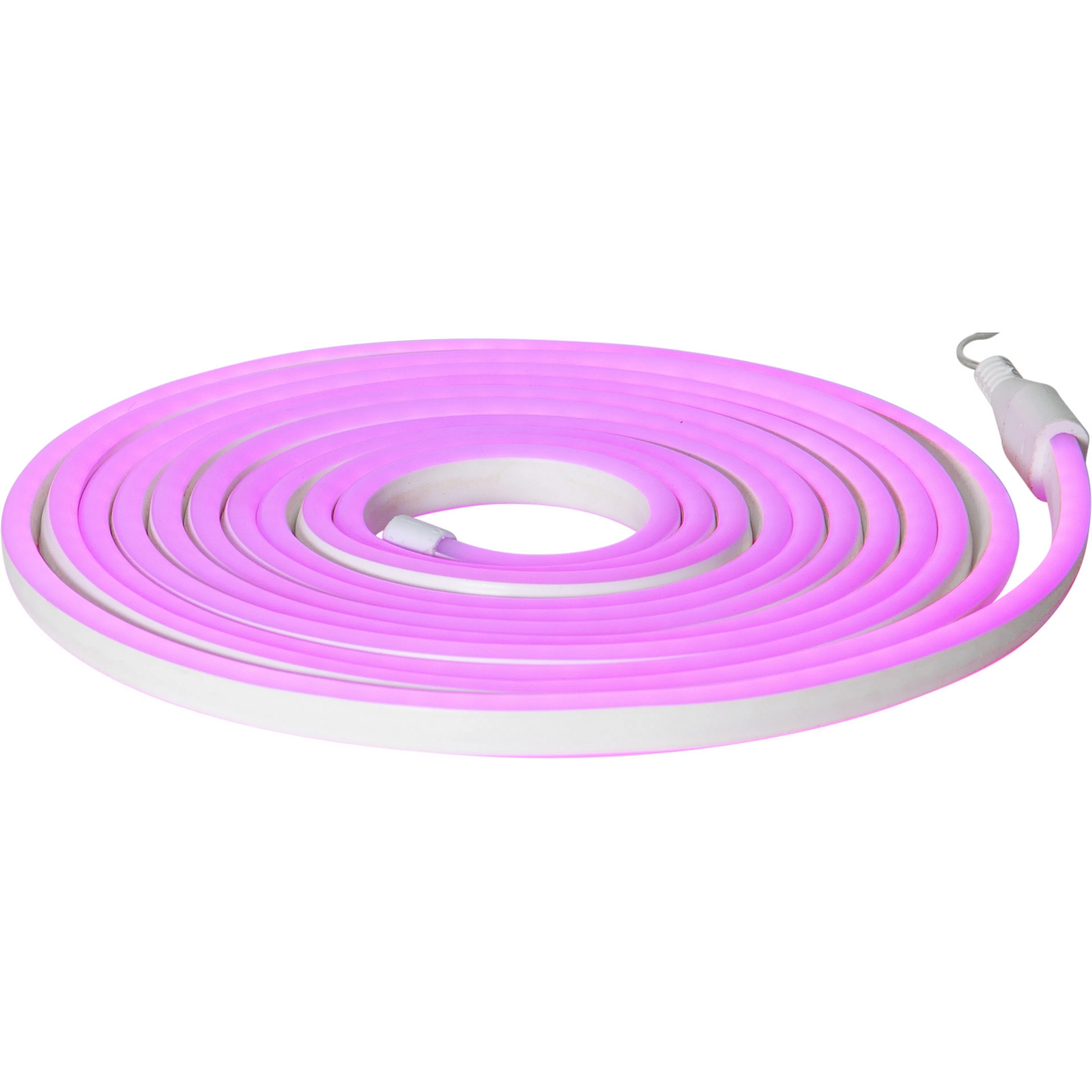 LjusslangFlatNeon Rosa