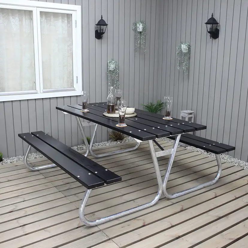 Picknickbord Baltic Garden Stabil Utan Ryggstöd