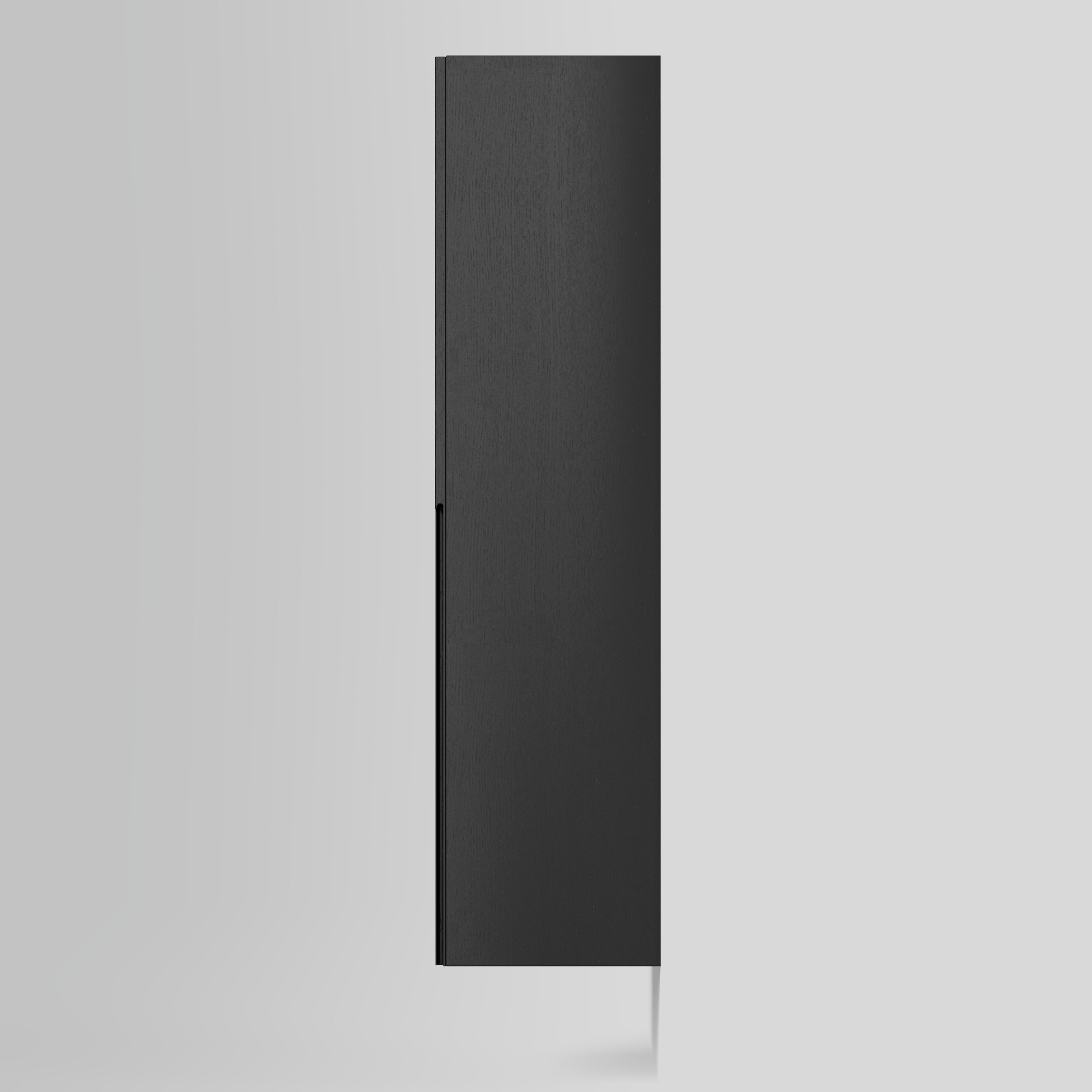 Högskåp Grip 40/40, Låda Black Oak, 4 Hy, 2 Lå, Vä Färg: Black Oak, Hängning: Vänster