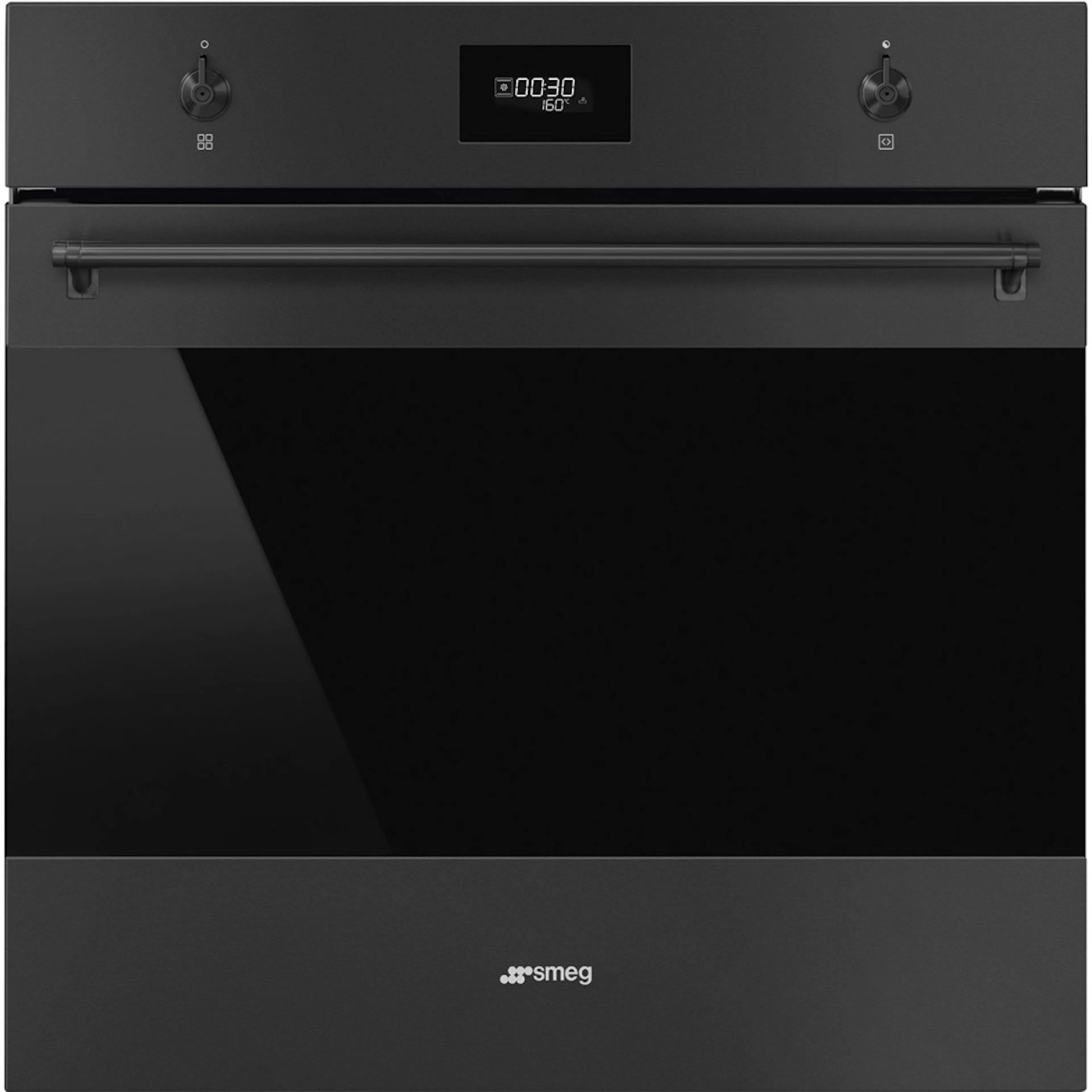 Inbyggnadsugn Smeg SF6301TN Classica Aesthetic Svart