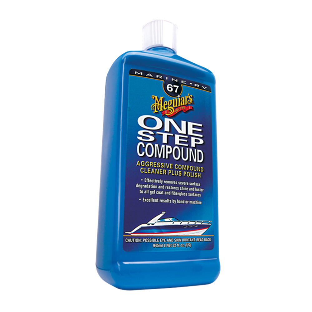 Polering Meguiars Marine One Step Compound 1 L