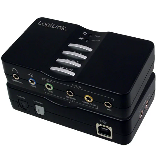 USB-ljudkort LogiLink 7.1-kanals