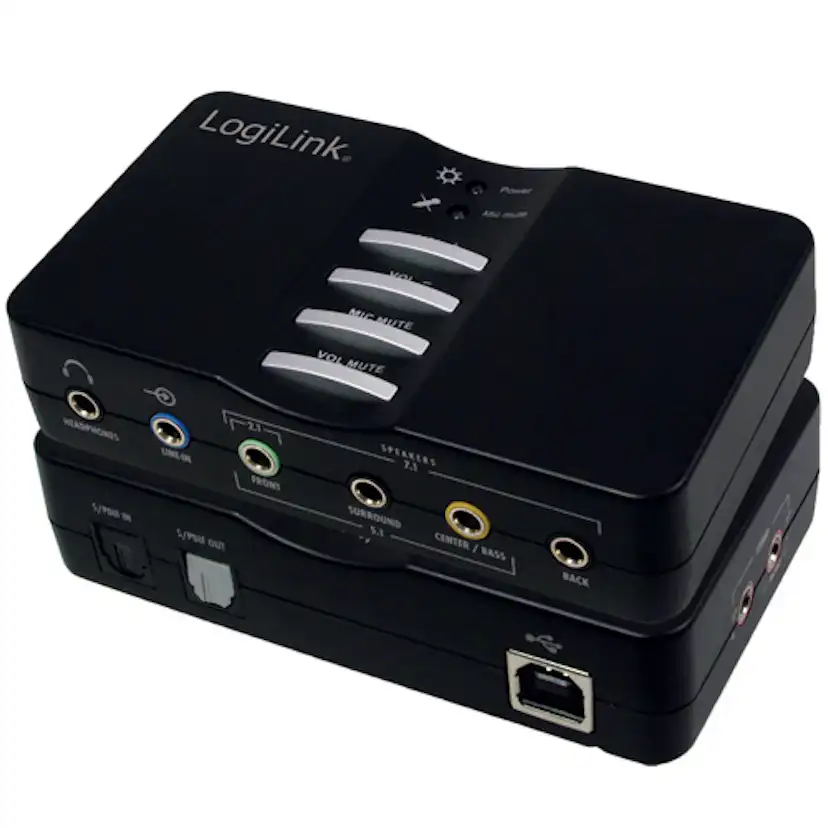 USB-ljudkort LogiLink 7.1-kanals