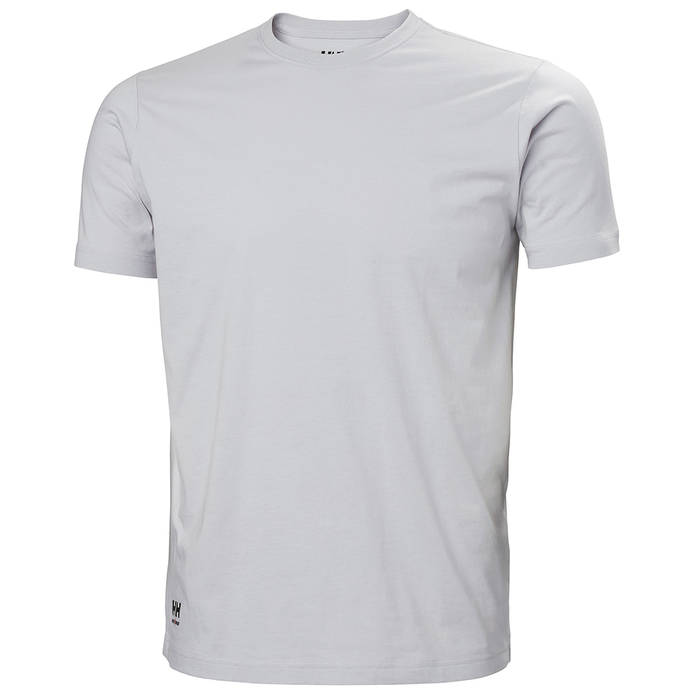 T-SHIRT HH 79161-910 L.GRÅ MANCHESTER STL L Storlek: L, Färg: Ljusgrå