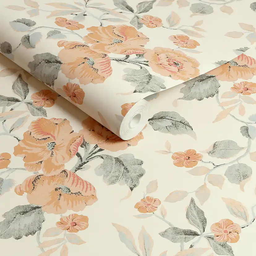 Tapet Laura Ashley Alyworth Trail Orange