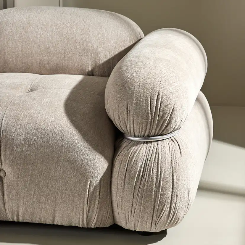 3-sitssoffa Venture Home Mika 4 st Moduler Beige Divan