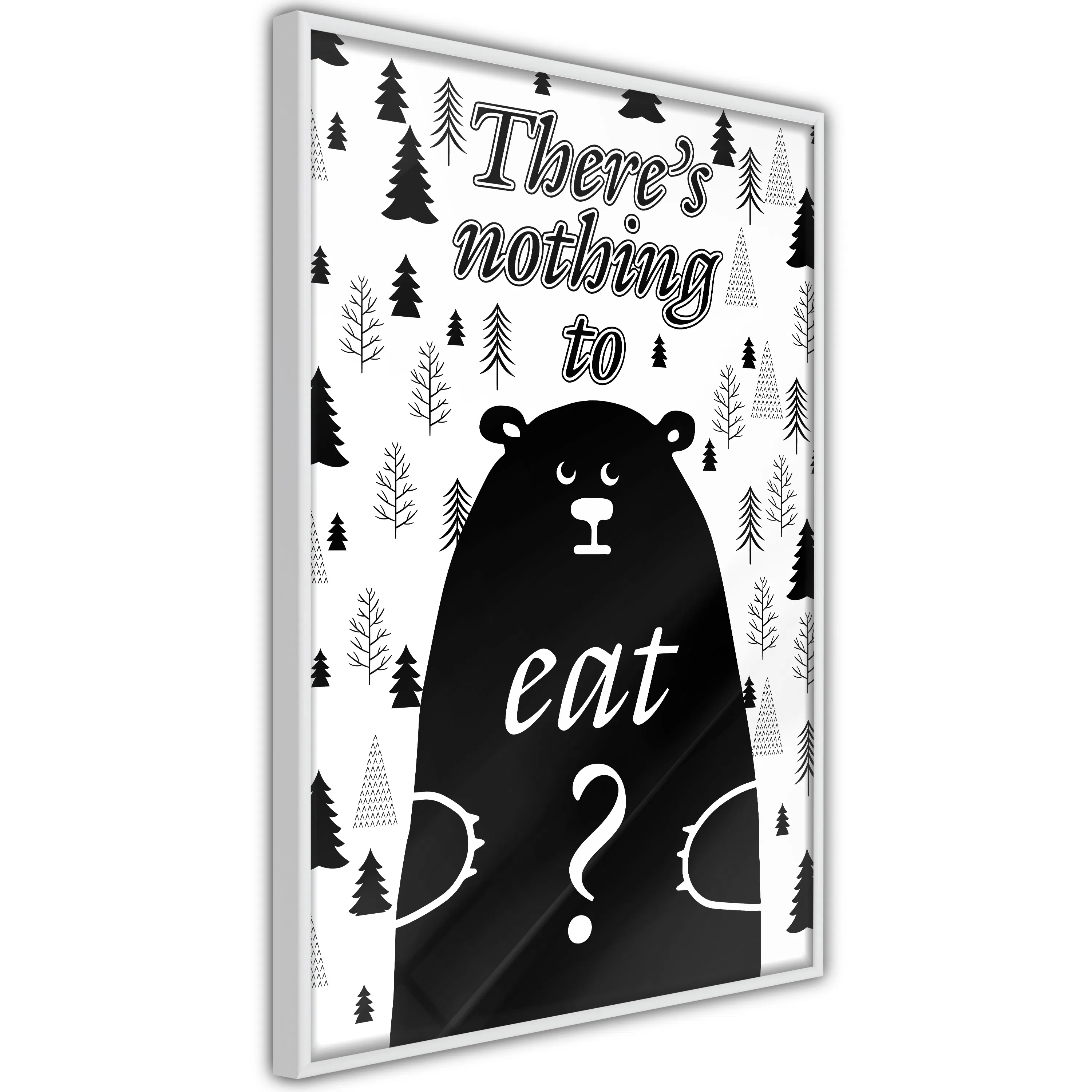 Poster Artgeist Affisch There's Nothing To Eat?