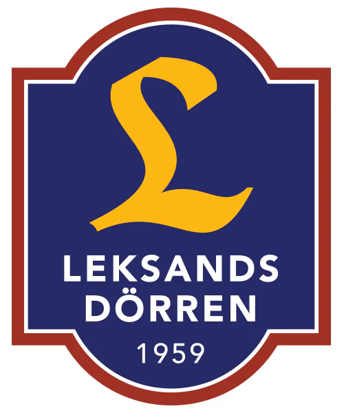 Leksandsdörren | Design möter modern teknik logo