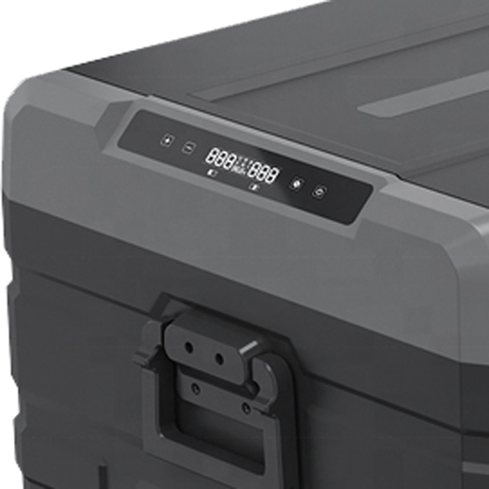 Kyl/frysbox 1852 95 L med kompressor, 2-delad kyl/frys 12/24/230 V