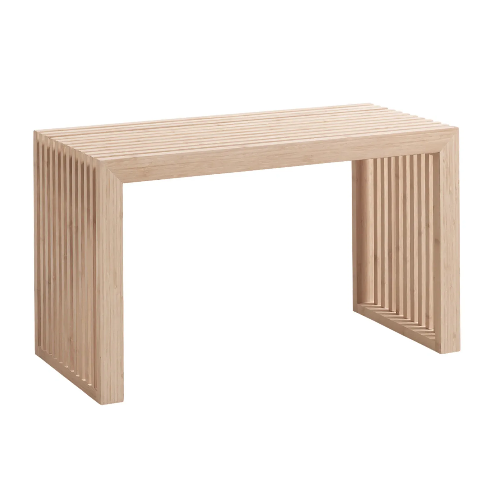 Bänk Cinas Rib Bambu 2-sits