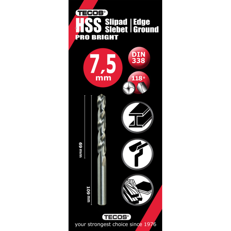 Borr Tecos HSS ProBright