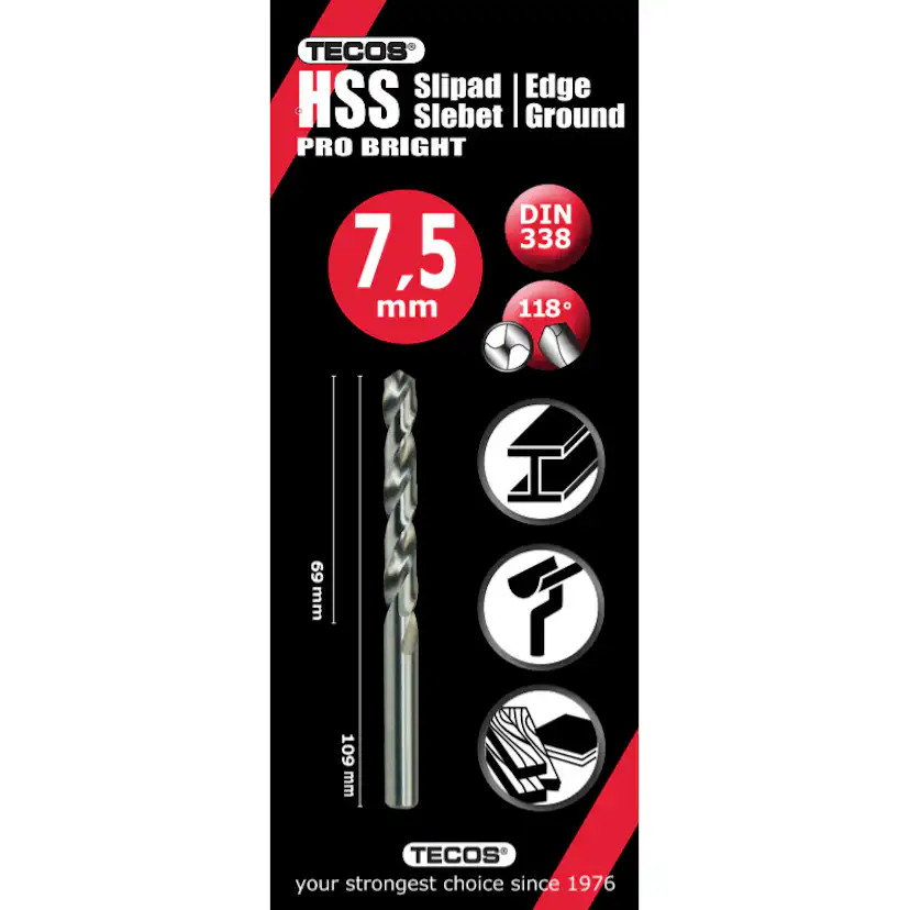 Borr Tecos HSS ProBright