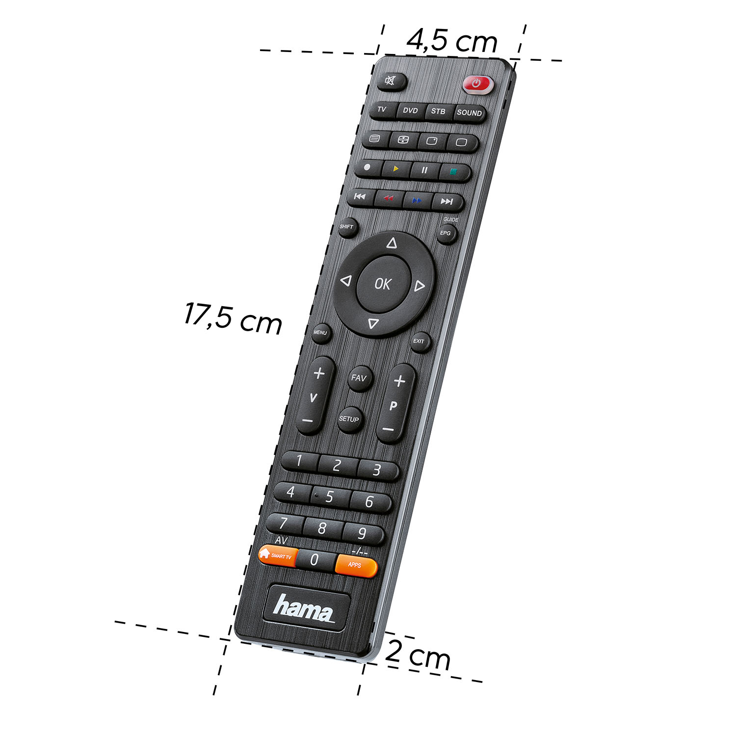 TV Fjärrkontroll HAMA Universal 4in1