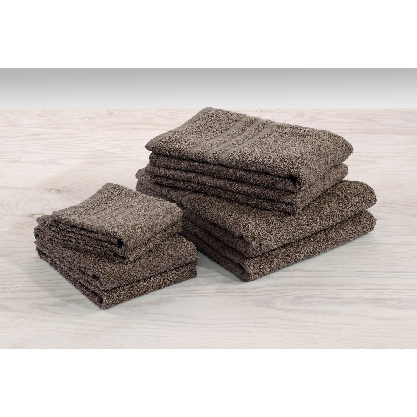 Gästhandduk Borganäs of Sweden Basic Frotté Brun