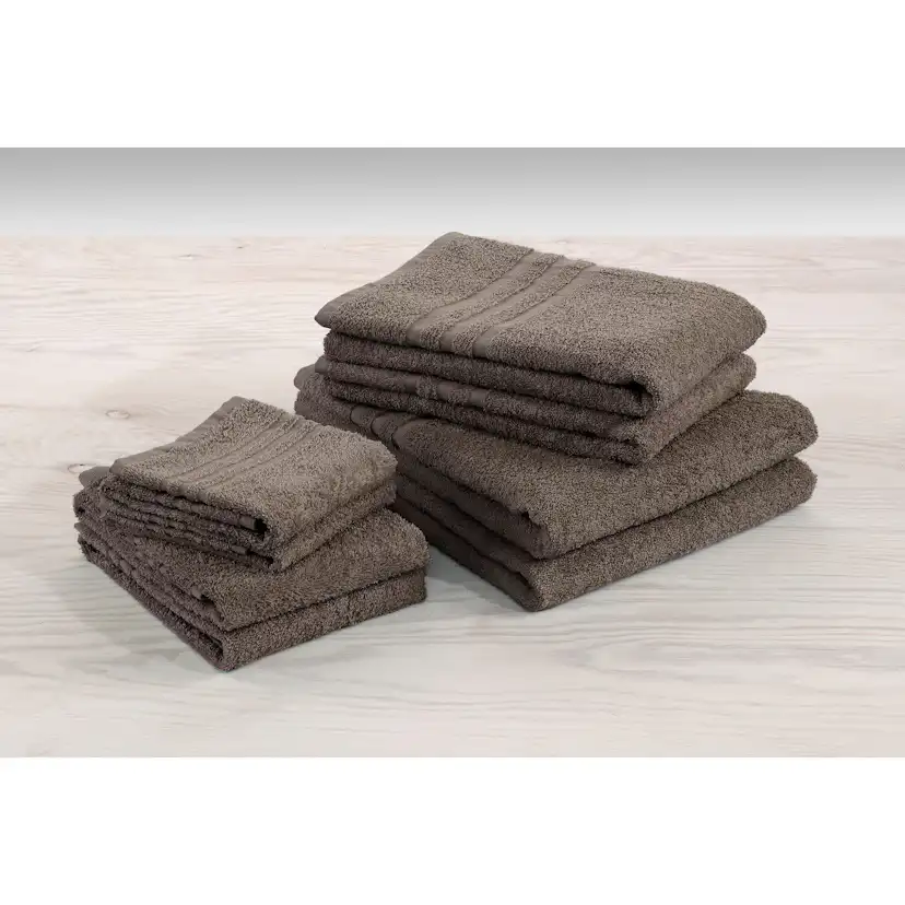 Gästhandduk Borganäs of Sweden Basic Frotté Brun