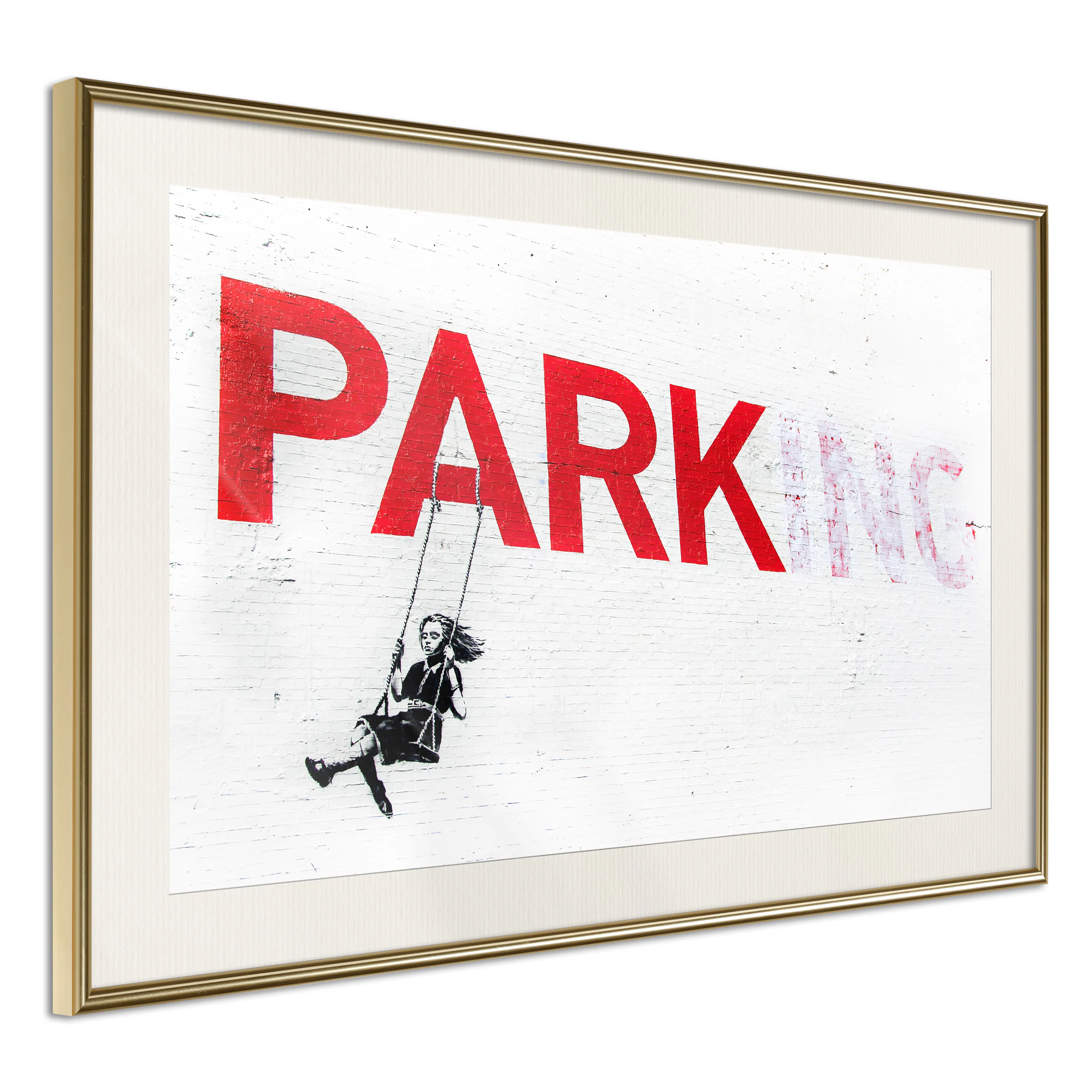 Poster Artgeist Affisch Park-ing