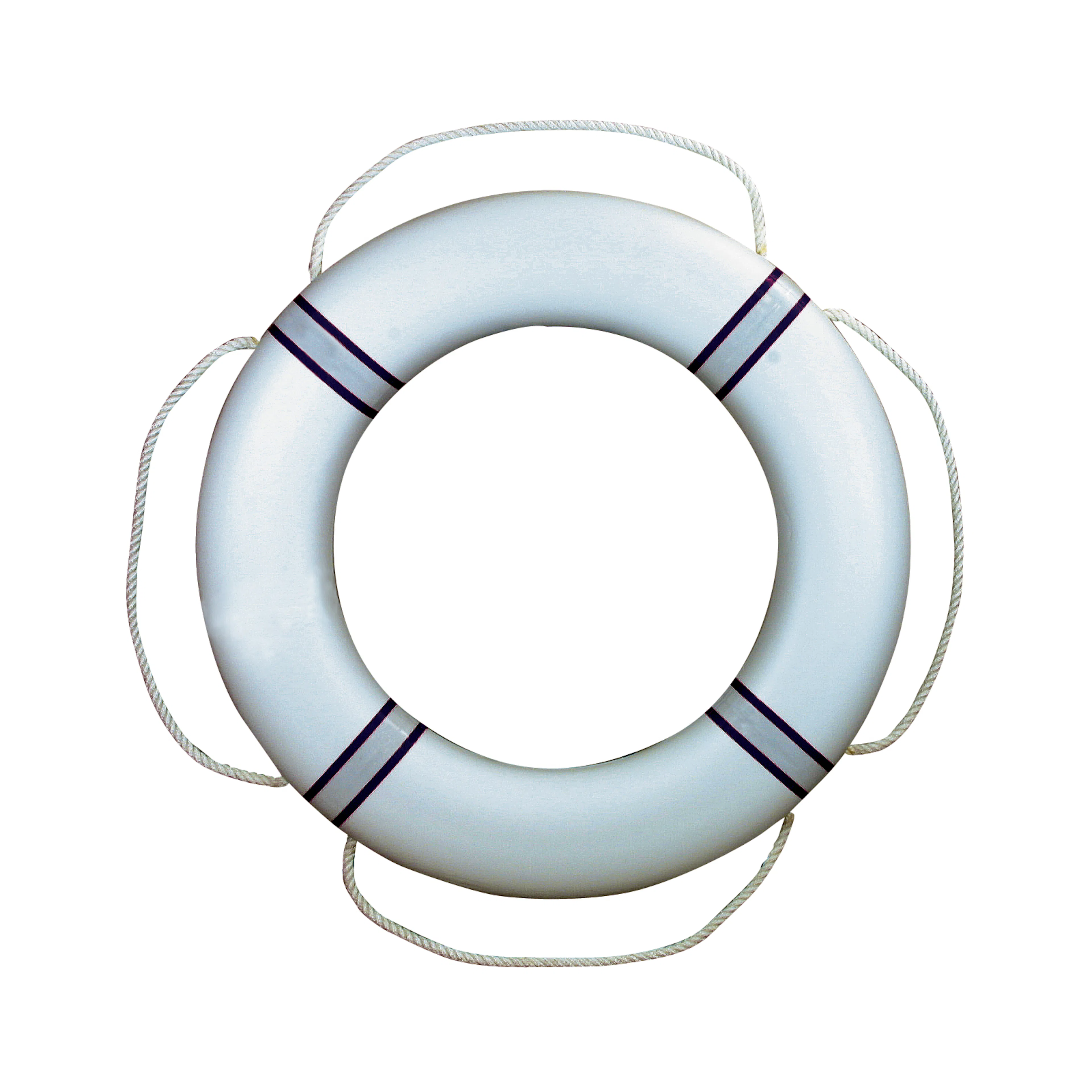 Vit/Marinblå reflexband