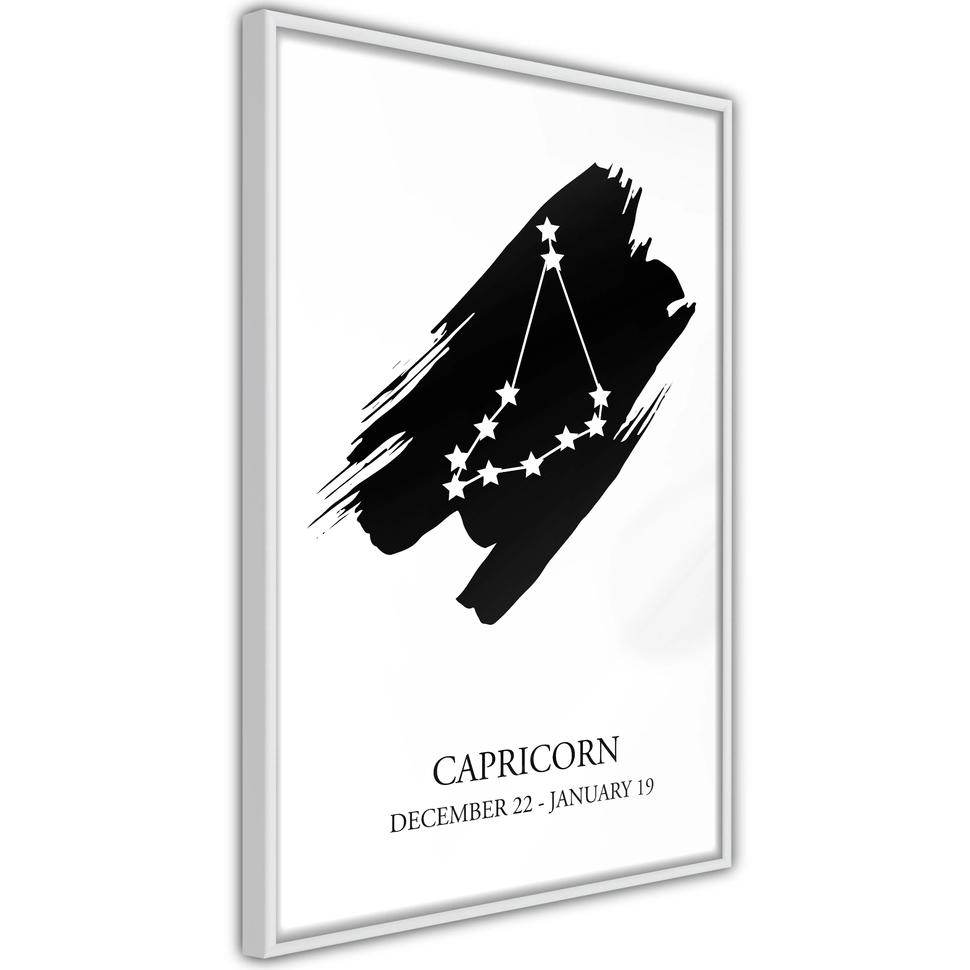 Poster Artgeist Affisch Zodiac Signs Capricorn