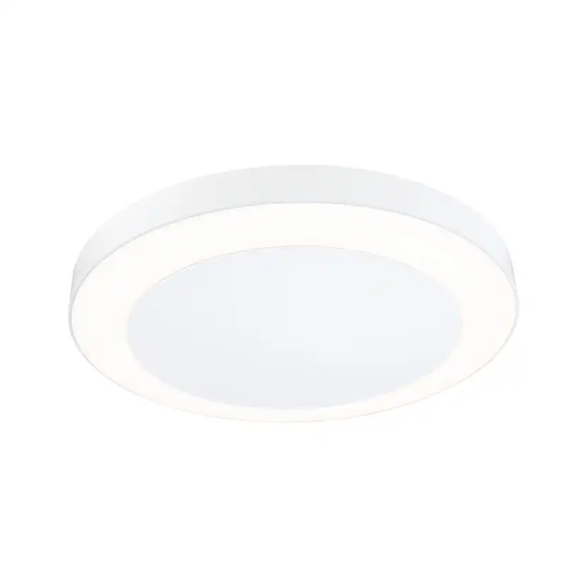 Taklampa LED Paulmann Circula med Skymningsstyrd rörelsedetektor Seawater Resistant IP44 230V Färg: Vit