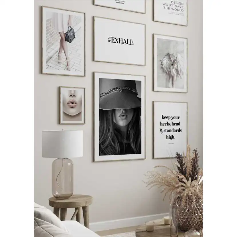 Poster Gallerix Girl With Hat