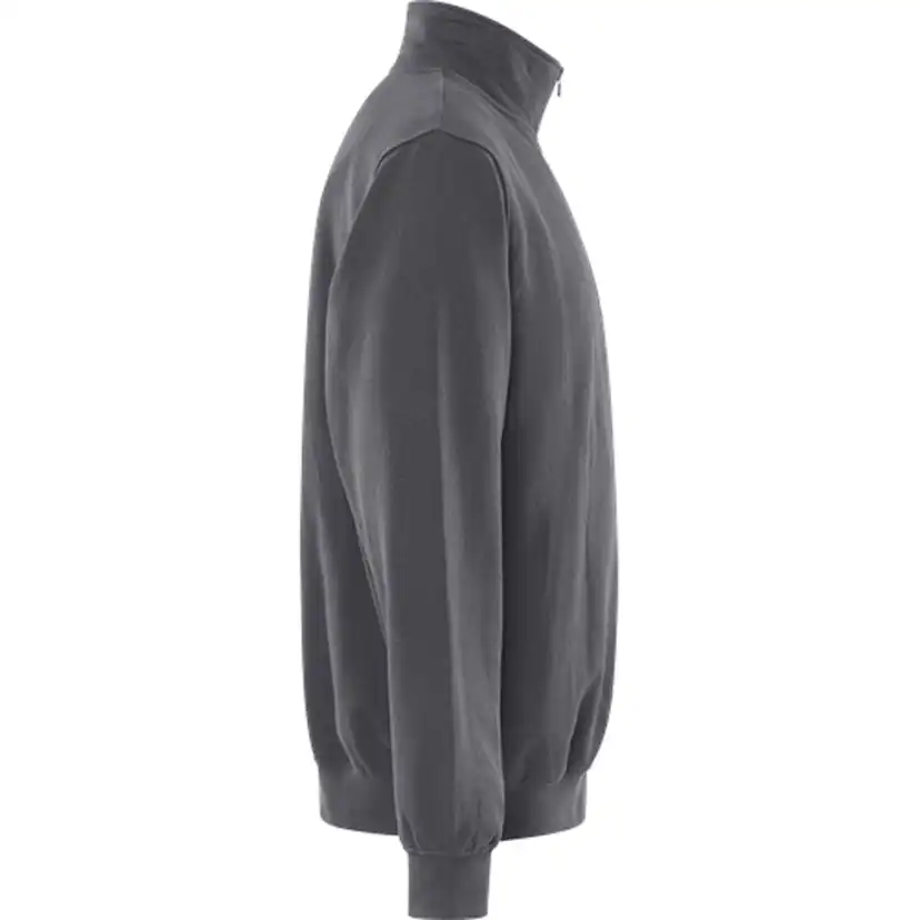 SWEATSHIRT KORT ZIP 1737 SWB Färg: Mörkgrå, Storlek: XS