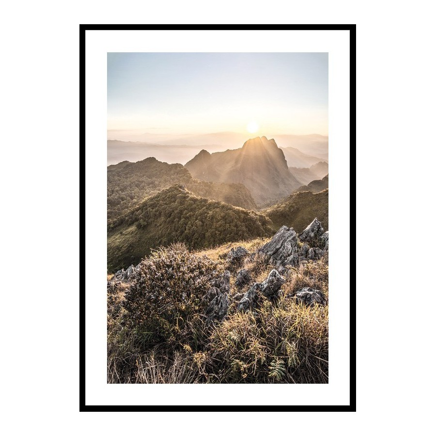 Poster Gallerix Sunset On The Summit