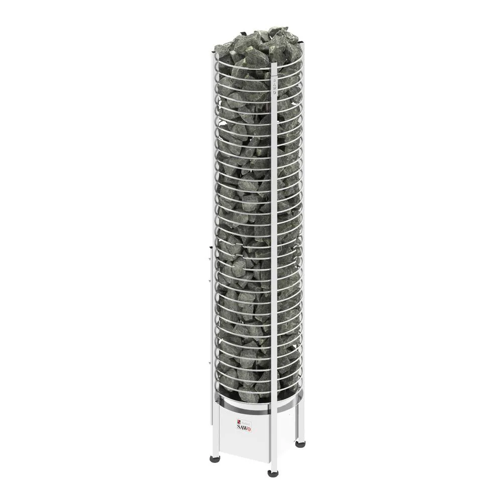 Elektriskt Bastuaggregat SAWO Tower Round 3P-1P