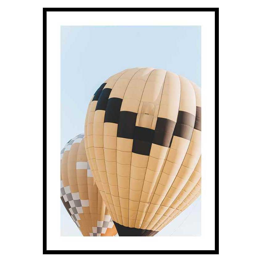 Poster Gallerix Yellow Air Balloons