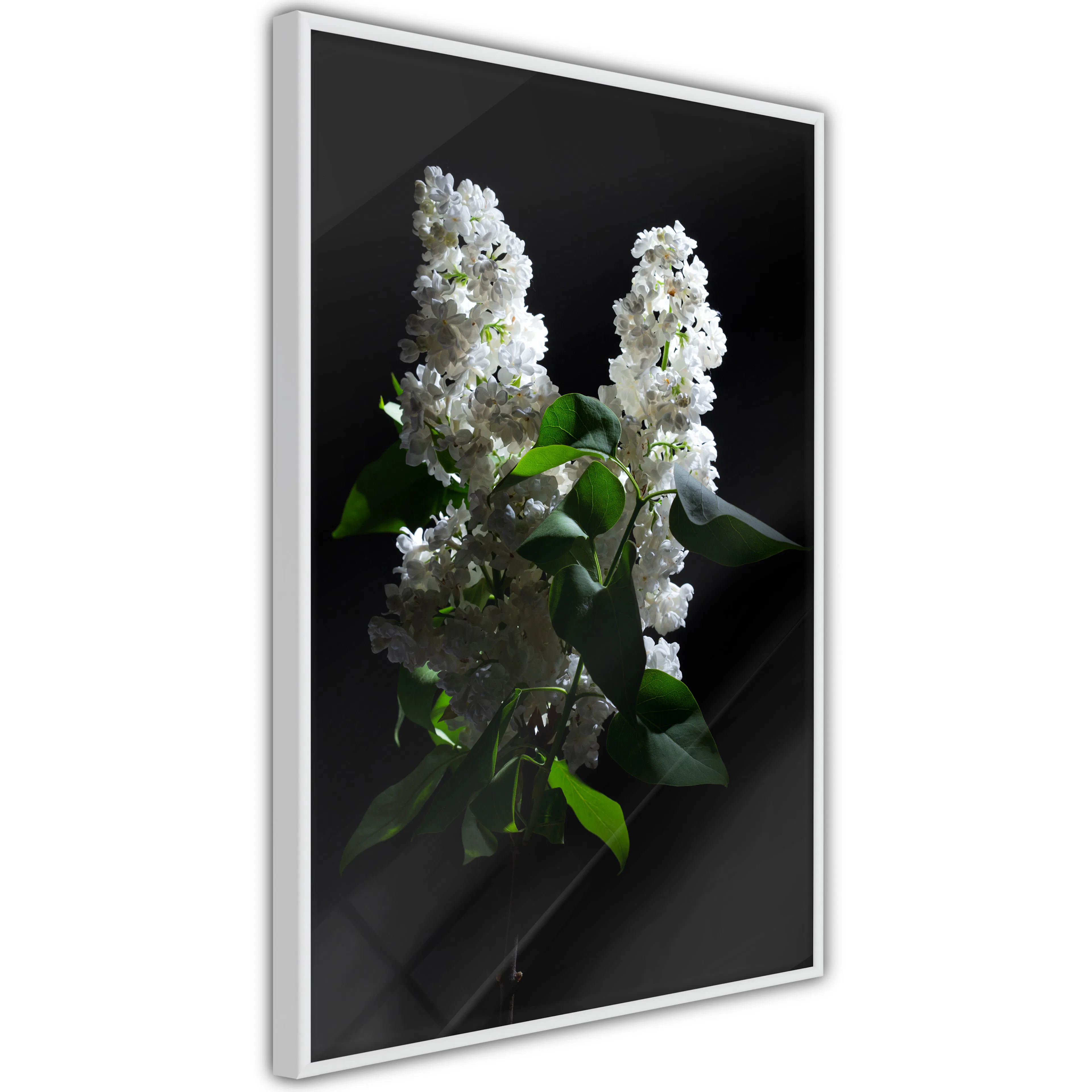 Poster Artgeist Affisch Lilacs at Night