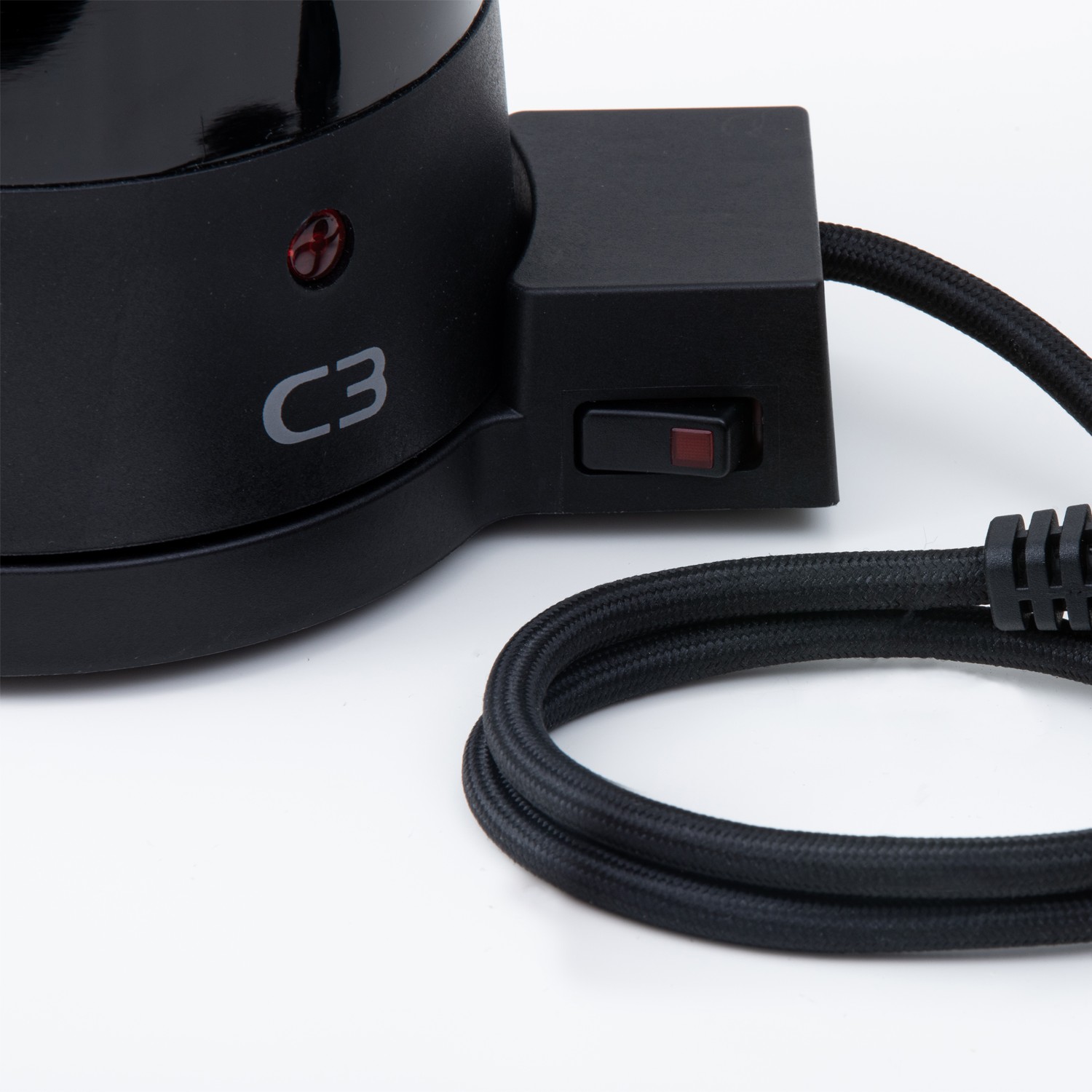 Perkolator Champion C3 Design Svart Stål 10kp